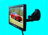 7寸車(chē)載顯示器 吸盤(pán)式 高清數(shù)字屏 9v~35v 寬電壓 2路視頻全新無(wú)點(diǎn)