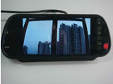 7寸倒車(chē)顯示鏡 MP5/ USB /SD卡播放功能 音頻視頻輸入 FM發(fā)射