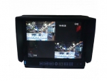 7寸DVR,7寸車載顯示器，7寸顯示器具錄像功能，四路分割顯示器，內(nèi)置DVR,最大支持32G,